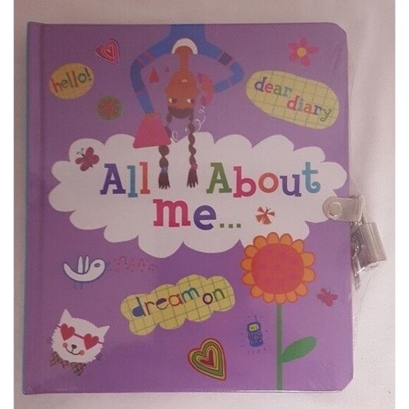 Peaceable Kingdom All About Me Lock & Key Diary Brand New! - Picture 3 of 3